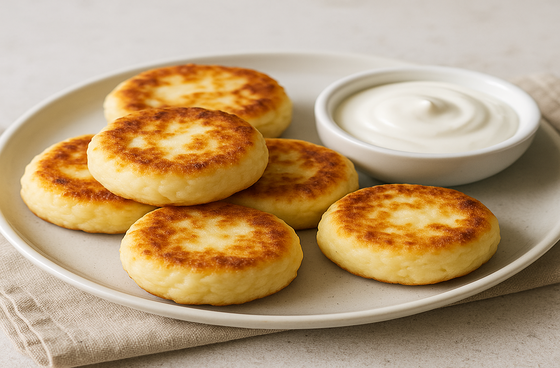 Syrnyky (simple recipe)